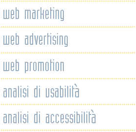 Pineapple :: Web marketing :: Web advertising :: Web promotion :: Analisi di usabilità :: Analisi di accessibilità